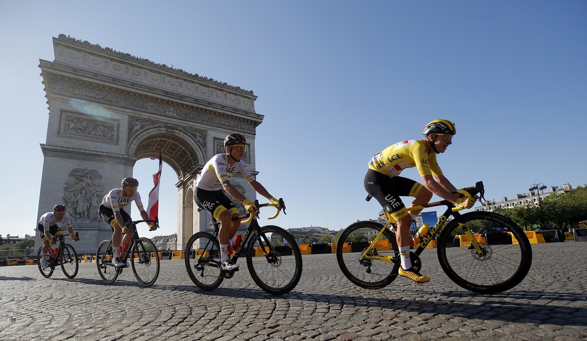 2021 Tour de France Le Tadej Pogacar Wins Back-to-Back Champion Winner