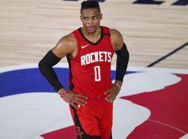 Houston Rockets trade Russell Westbrook to the Washington Wizards for John Wall. (Image: Ryan Mansfield/Getty)