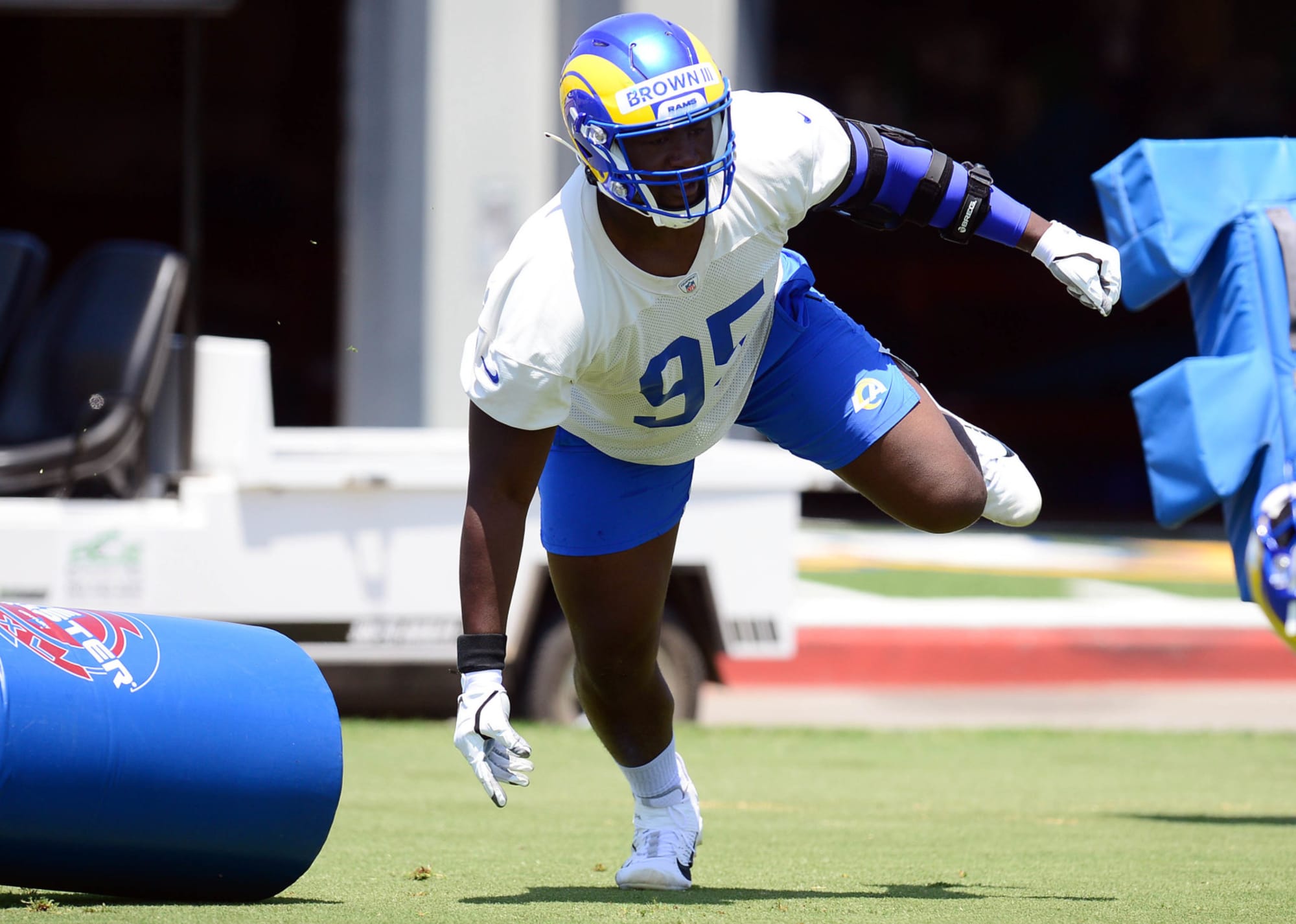 Bobby Brown DL DT LA Rams PEDs suspension 6 games