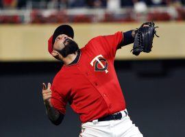 Minnesota Twins closer Sergio Romo celebrates a save for his new team. (Image: Brain Peterson/Getty)