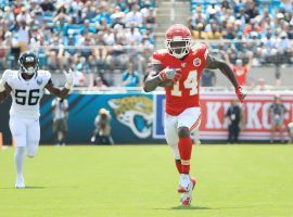 Sammy Watkins scored three receiving touchdowns against the Chief on Sunday. (Image: Arrowhead Pride)