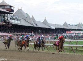 Saratoga plays integral roles in two Saturday exotic wagers: the Cross Country All Stakes Pick 6 and the Cross-breed Pick 5. (Image: NYRA)