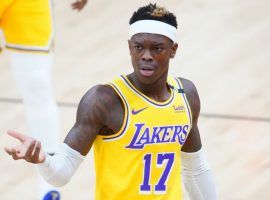 Dennis Schroder started for the LA Lakers last season, but his gamble in free agency failed to pay off and now he's headed to the Boston Celtics for a much smaller paycheck. (Image: Getty)