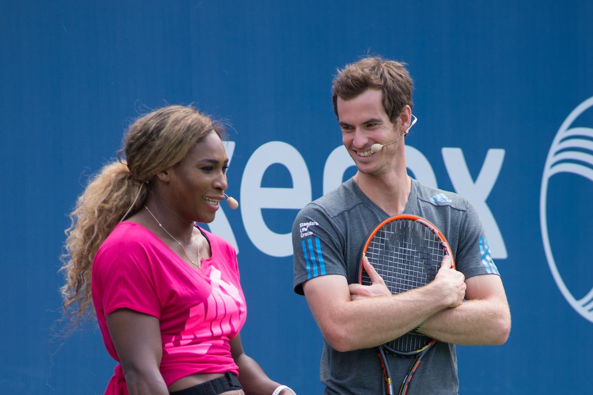 Serena Williams Andy Murray Wimbledon