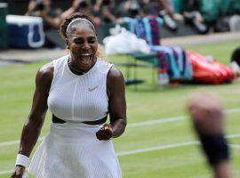 Serena Williams eased into the Wimbledon finals by beating Barbora Strycova 6-1, 6-2 on Thursday. (Image: AP)