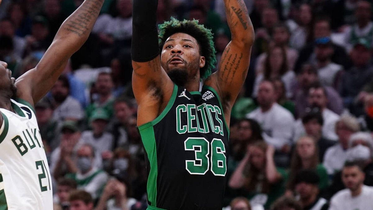 Marcus Smart Thigh Injury Game 3 Play Celtics Bucks