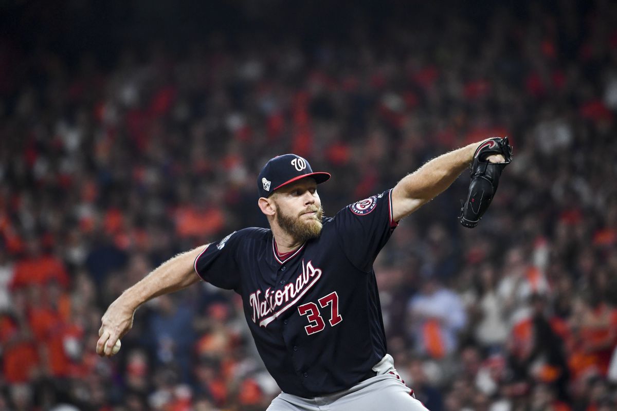 Stephen Strasburg Contract Nationals