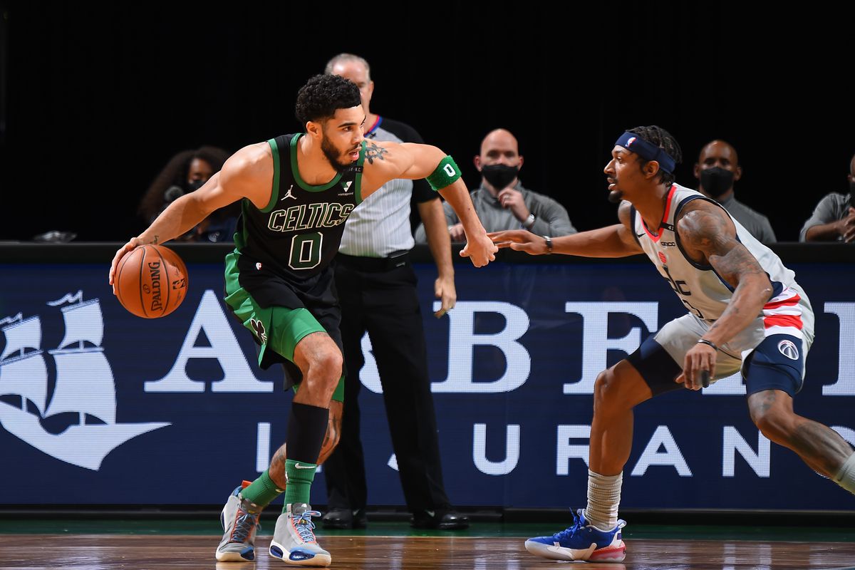 Boston Celtics Washington Wizards Play-in Tournament Preview East Seven-Eight Game NBA Playoffs Jayson Tatum Bradley Beal