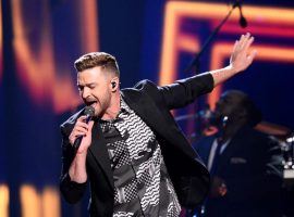 Justin Timberlake’s halftime show is the subject is a number of interesting prop bets for this year’s Super Bowl. (Image: Jonathan Nackstrand/AFP/Getty)