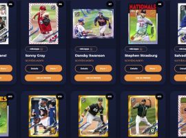 The Topps MLB NFT offering launched in earnest on Tuesday, offering digital collectibles to users but suffering from a rocky pack drop. (Image: Topps Digital)