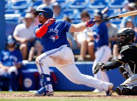 The Toronto Blue Jays are entering the 2022 season as the co-favorites to win the American League pennant. (Image: Nathan Ray Seebeck/USA Today Sports)