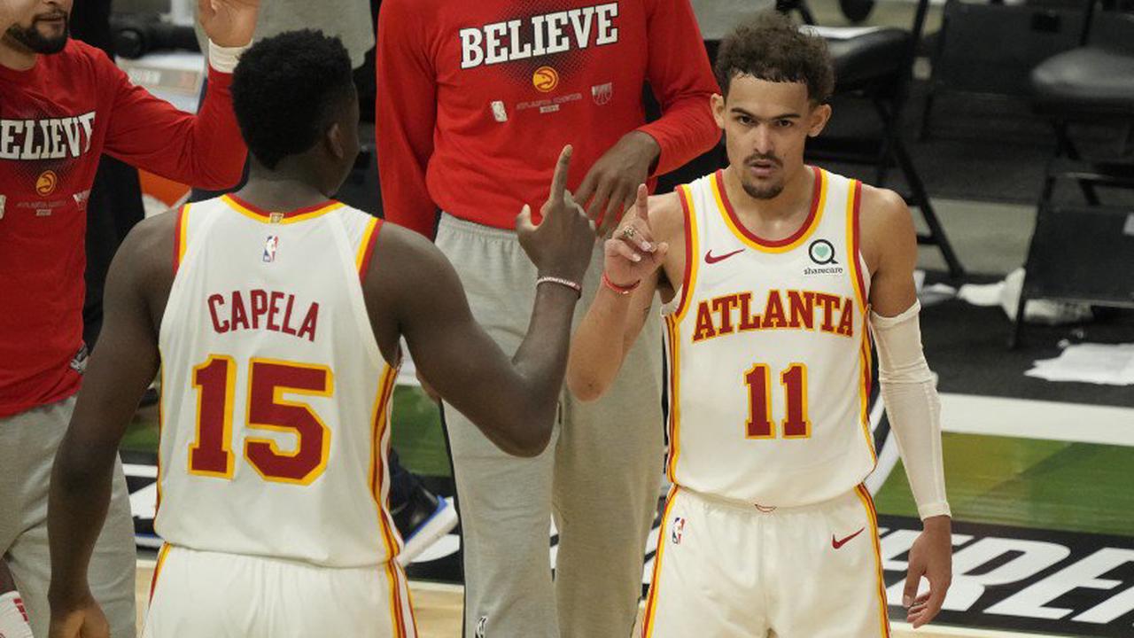 Trae Young Atlanta Hawks Milwaukee Bucks NBA Playoffs Game 2