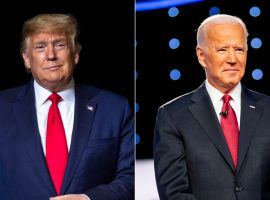 DraftKings is offering players the chance to win $5,000 picking occurrences from the first presidential debate between Donald Trump and Joe Biden. (Image: USA Today)