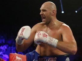 Tyson Fury (pictured) has said he would be interested in a boxing match against UFC heavyweight champion Stipe Miocic. (Image: Mike Segar/Action Images/Reuters)