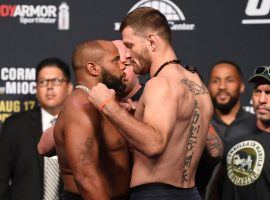 Daniel Cormier and Stipe Miocic will fight for the UFC heavyweight title in the main event of UFC 241. (Image: Getty)