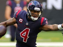 The Houston Texans could finally trade quarterback Deshaun Watson this week after he sat out the entire 2021 season. (Image: Carmen Mandato/Getty)