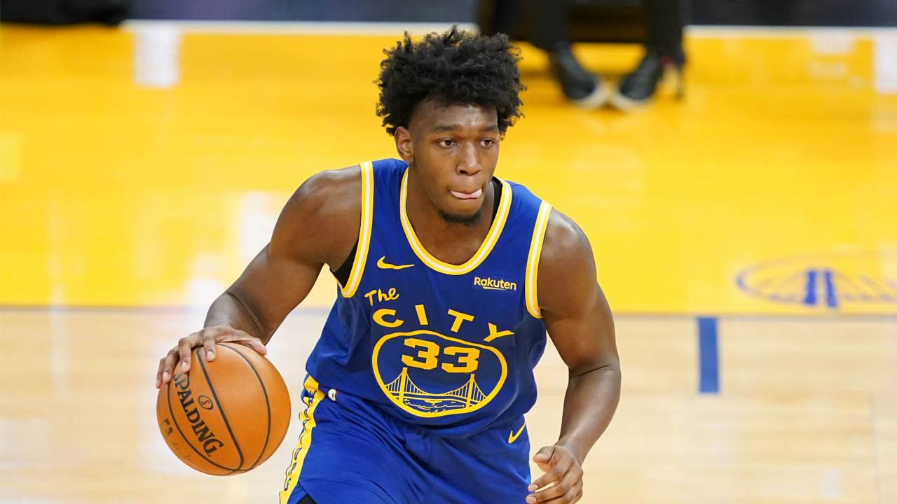 James Wiseman Golden State Warriors knee injury 