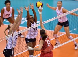 The United States is aiming for gold in womenâ€™s volleyball, but China is favored heading into the Tokyo Olympics. (Image: Kazuhiro Nogi/AFP/Getty)