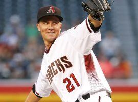 Zack Greinke is suffering from tightness in his right groin, which could make him unavailable for the Diamondbacks on Opening Day. (Image: Michael Chow/azcentral sports)