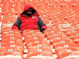 The cold weather expected at Arrowhead Stadium for the AFC Conference Championship could affect both Kansas City and New England. (Image: Getty)