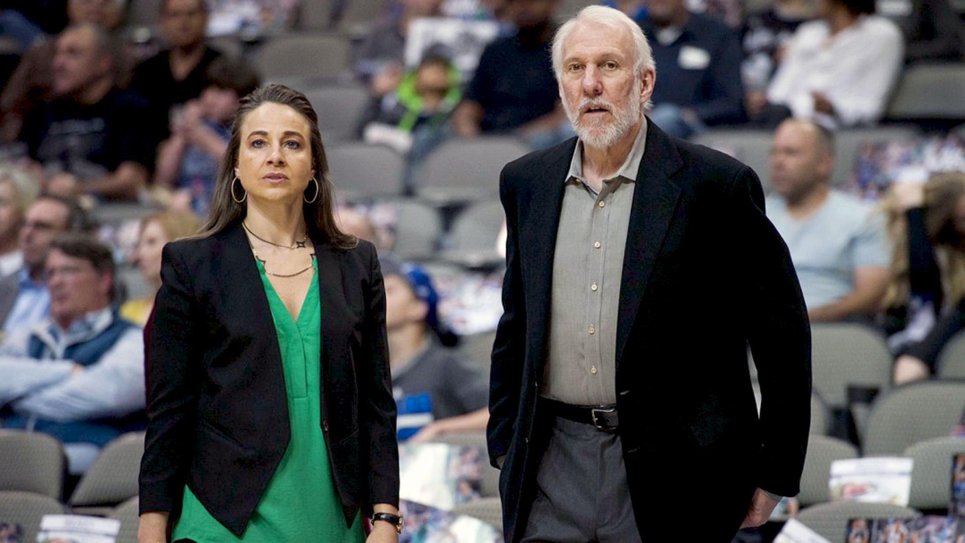 Becky Hammon, Gregg Popovich