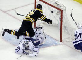 The Boston Bruins are hoping they can close out the Toronto Maple Leafs on Monday and advance to the second round. (Image: AP)