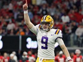 LSU quarterback Joe Burrow led the Tigers to the No. 1 spot in the final College Football Playoff Rankings, and will face No. 4 Oklahoma in the semifinal on Dec. 28. (Image: Jason Getz)