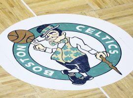 Without legalized sports betting in Massachusetts, the Celtics settled for a daily fanstasy sports deal with DraftKings. (Imate: Chris Elise?Getty)