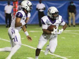 Central Arkansas is playing its second college football game in five days, while many programs wonâ€™t see the field for another week. (Image: UCA Athletics)