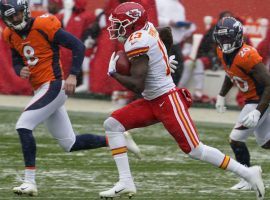 Kansas City Chiefs' Byron Pringle ran a kickoff back for a touchdown on Oct. 25. The (Image: Jack Dempsey /AP)