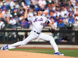 Jacob deGrom leads the race for NL MVP thanks to a historic start by the New York Mets ace. (Image: Rich Schultz/Getty)