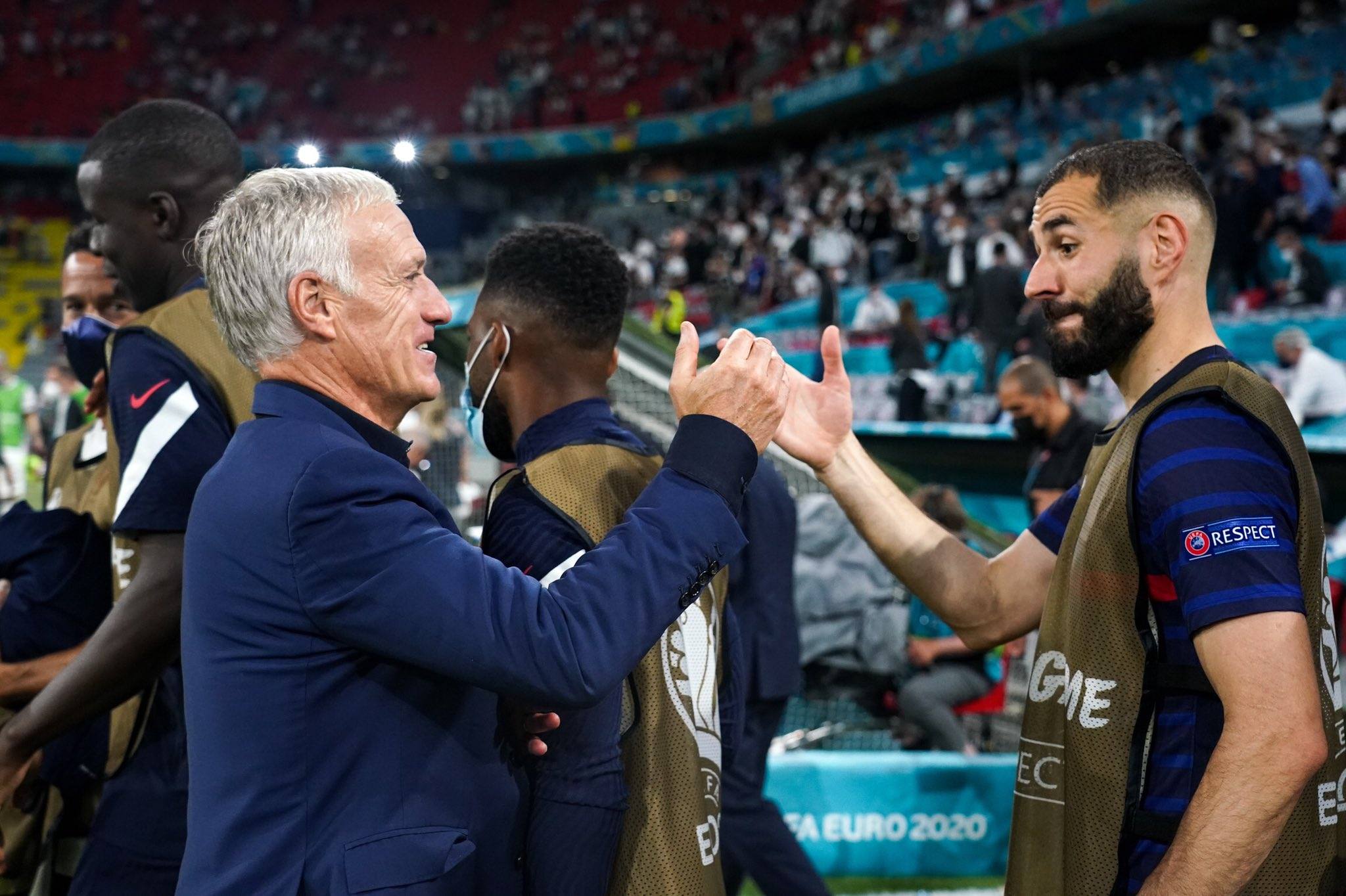 deschamps benzema euro 2020