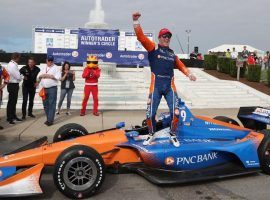 Scott Dixon is the 4/1 favorite to win Saturdayâ€™s GMR Grand Prix at the road course at Indianapolis Motor Speedway. (Image: AP)