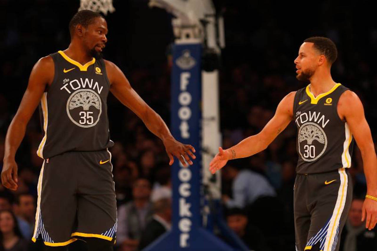 Kevin Durant, Steph Curry