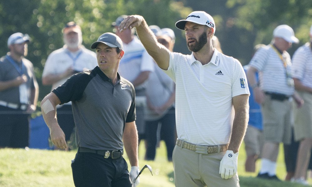 Rory McIlroy, Dustin Johnson