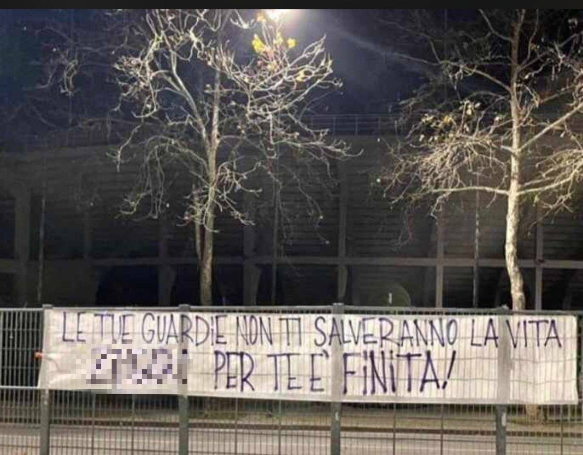 Fiorentina's supporters threatened Vlahovic