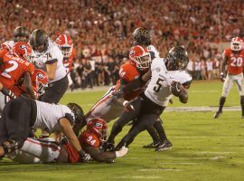 Georgia downed Vanderbilt on Saturday to remain in the No. 2 spot in the AP Top 25 poll. (Image: Justin Fountain)