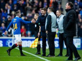 Steven Gerrard is keen on coaching in the Premier League after three and a half years with Rangers in Scotland. (Image: Twitter/RangersFC)