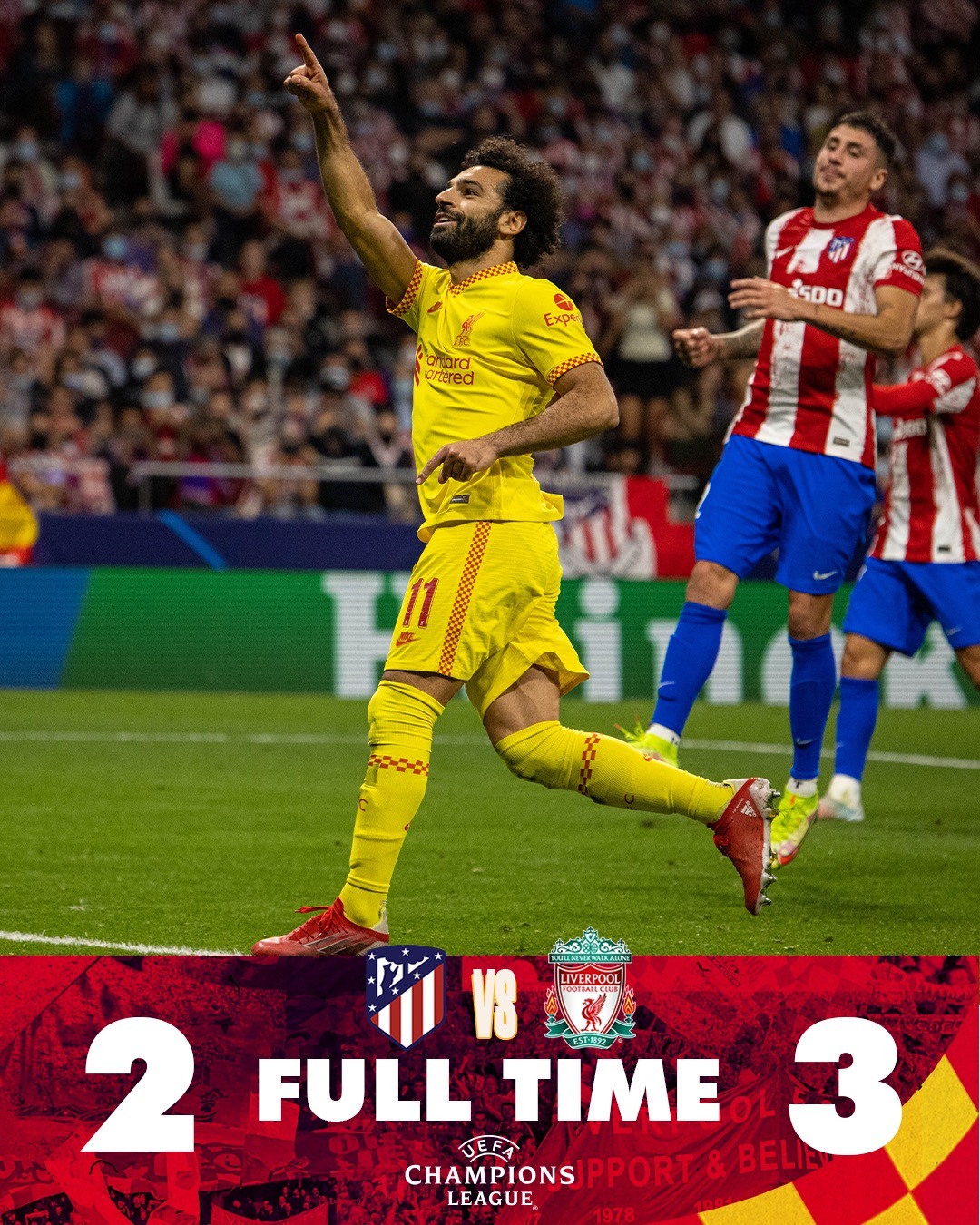 Atletico Madrid - Liverpool 2-3