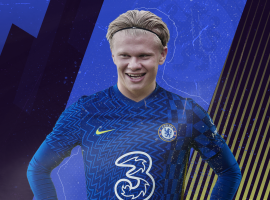 997655.com simulated on Football Manager how an opening season at Chelsea could look like for Erling Haaland.