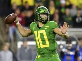 Oregon will need a near perfect game from quarterback Justin Herbert if they are going to upset Utah in the Pac-12 Championship game on Friday. (Image: GoDucks.com)