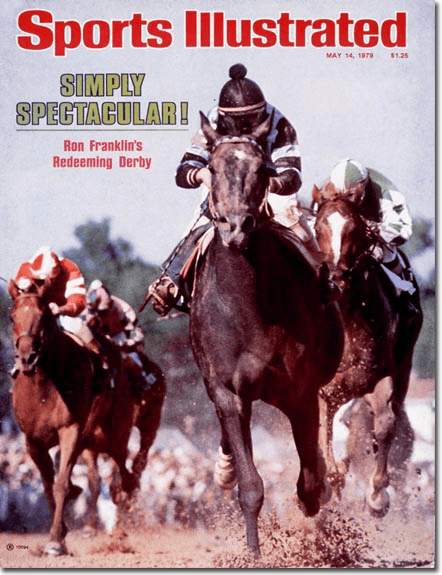 Sports Illustrated cover: 1979 Kentucky Derby