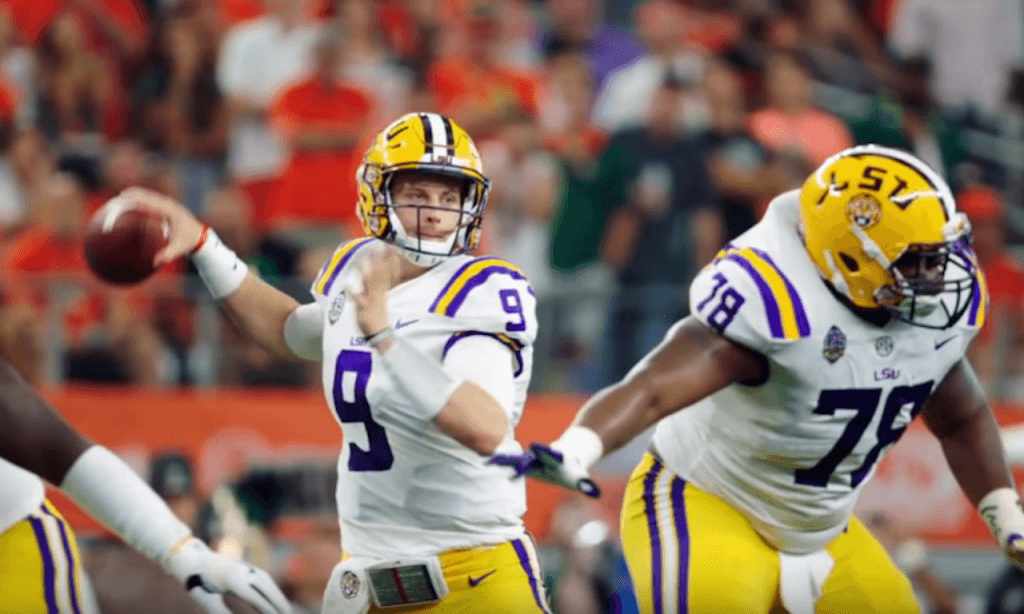 LSU QB Joe Burrow