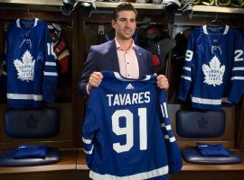 John Tavares is expected to give his new team, the Toronto Maple Leafs, a chance to win the Stanley Cup. (Image: Toronto Sun)