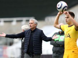 Jose Mourinho was sacked by Tottenham just six days before playing Manchester City in the League Cup final. (Image: Twitter / @SpursOfficial)