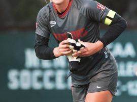 Katie Meyer was found dead in a campus unit on Monday. (Image: Twitter/stanfordwsoccer)