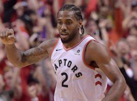 Kawhi Leonard is favored by oddsmakers to resign with Toronto, but the LA Clippers are pushing hard for him. (Image: Dan Hamilton)