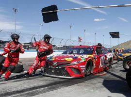 Kyle Busch and his crew swept Phoenix last weekend and is one win away from tying Richard Petty. (Image: Getty)