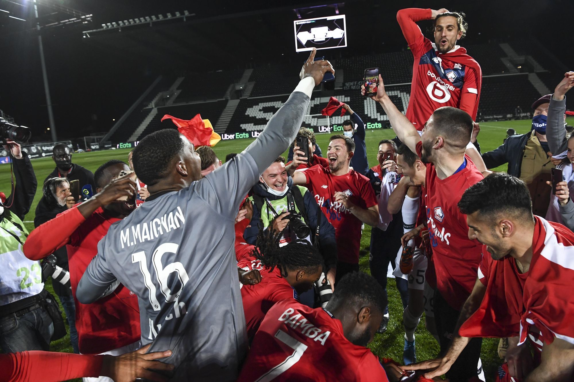 Lille Ligue 1 champions