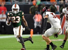 College football Week 3 features the first meeting of two ranked teams when No. 17 Miami travels to No. 18 Louisville. (Image: USA Today Sports)